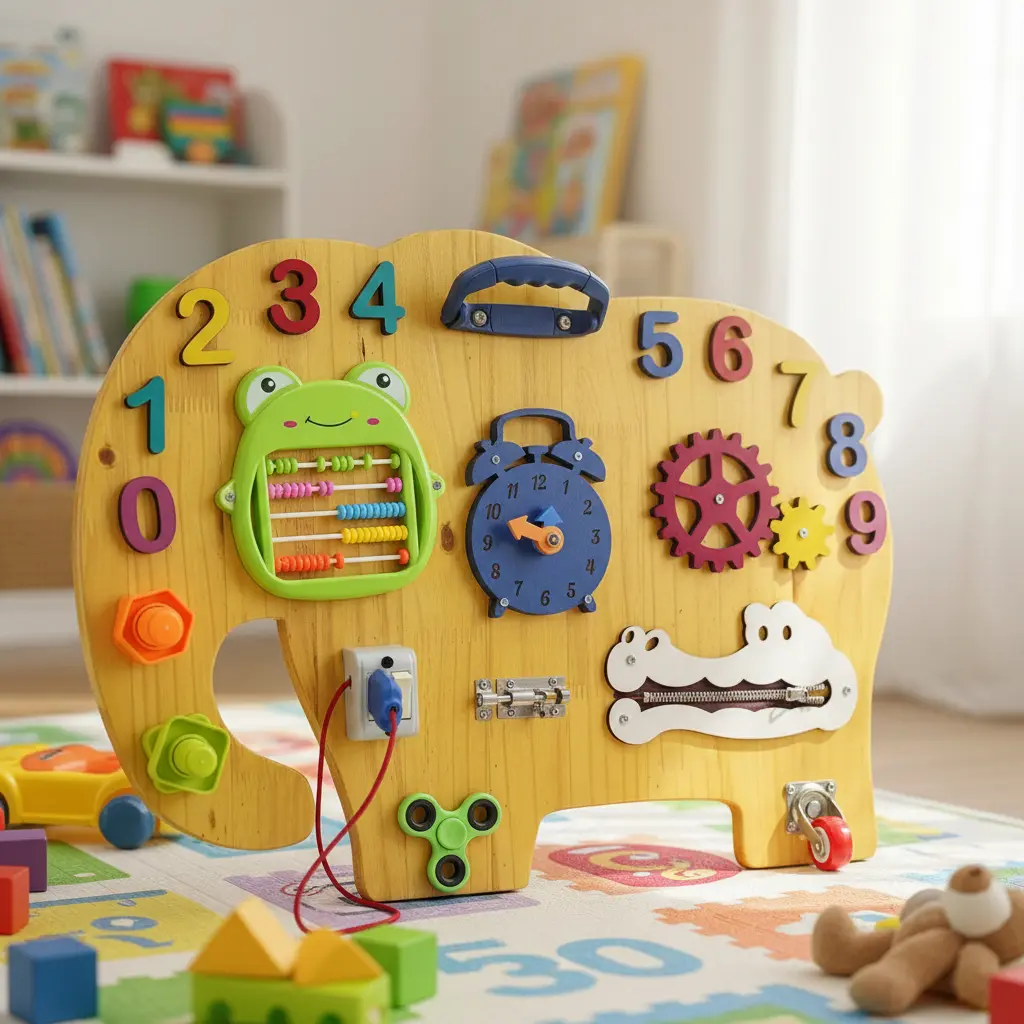 Painel Sensorial Montessori